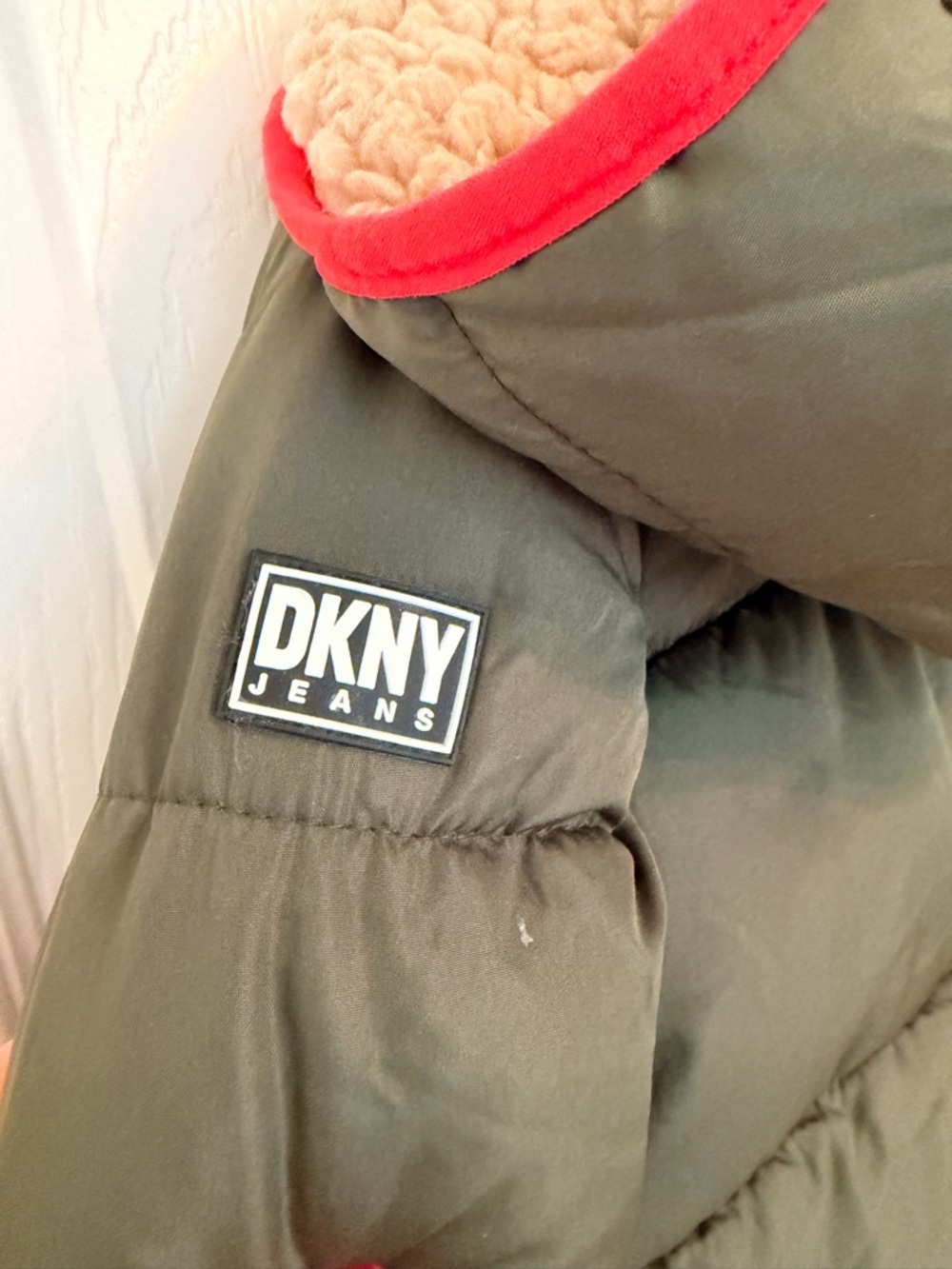 DKNY kids Olive Infant Hooded Snowsuit. - Picture 6 of 6
